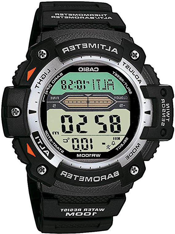 Casio Orologio Digitale al Quarzo Uomo con Cinturino in Resina SGW-300H-1AVER