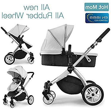 Hot Mom Passeggini Buggy bambini passeggino,Grigio
