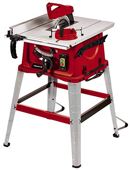 Einhell 4340530 Sega Circolare con Banchetto TC-TS 2025 Eco, Ø 250 X Ø 30 X 2,4 mm, 24 Z, 1800 W, Rosso