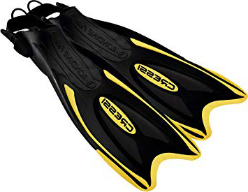 Cressi Palau Fins Titanium, Pinne Regolabili per Immersioni, Apnea e Snorkeling Unisex Adulto