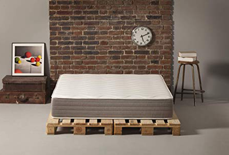 NAPNAPco – Materasso A Molle E Memory Nap. Materasso A Molle Sfuso di Grande traspirabilità E rigidità Media con 30 cm di Spessore E Una Strato di Memory Foam di CM 3 160 x 200 cm