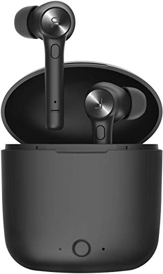 Bluedio Auricolari Bluetooth, Hi (Hurricane) Cuffie Bluetooth 5.0 Auricolari Wireless Stereo Senza Fili Sportivi in Ear con Custodia da Ricarica,TWS Mini Cuffie per Samsung iPhone Huawei Sony Xiaomi