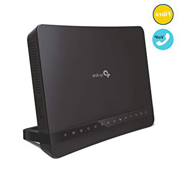 TP-Link Archer VR1210v Modem Fibra Router WiFi (EVDSL | VDSL | FTTC | FTTS) fino a 300Mbps, Wi-Fi AC1200 2,4/5GHz, Telefonia fissa e VoIP, 5 Porte Gigabit, Interfaccia in Italiano
