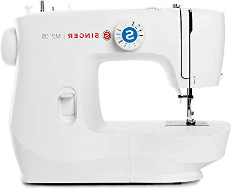 Singer M2105 Macchina da Cucire Professionale, Cucitrice Automatica, Elettrica e Portatile con 13 Funzioni di Cucitura, Cuce Tutti i Tessuti, Cucito Facile per Principianti