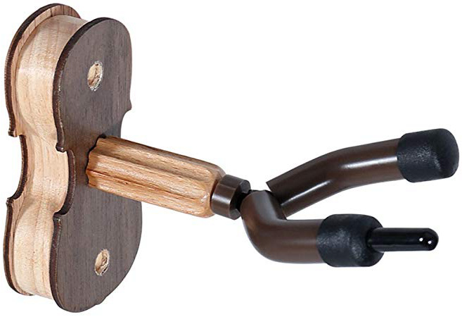 OFKPO Supporto a Parete con Gancio Porta Archetti per Violino, Stampella per Violino in Legno