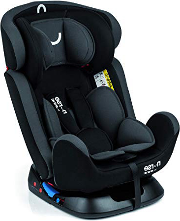 Nurse by Jané 7001 487 Gruppo seggiolino auto 0/1/2/3, 0 mesi - 36 kg, Nero