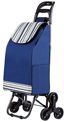 mfavour Carrello Portaspesa,2 in1 Carrello della Spesa,Carrello Portatile con Manico Pieghevole,Carrello Pieghevole con 6 Ruote,Massima capacità 30kg, 38L
