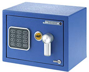 Cassetta di Sicurezza a Mobile, Blu, XS