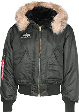 Alpha Industries 45 P - Giacca da uomo con cappuccio Grigio (Rep. Grey) XL