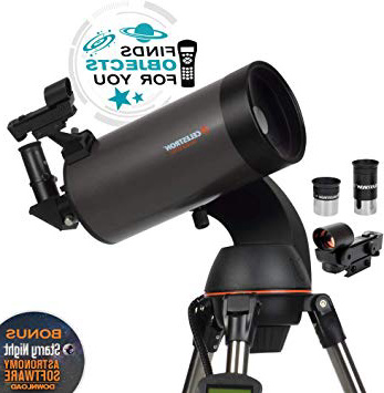 Celestron NexStar 127 SLT Telescopio, Acciaio, Tubo Ottico Maksutov, Nero/Antracite