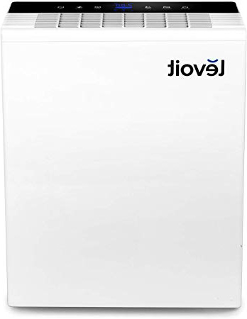 Levoit Purificatore d'Aria Hepa Casa per Stanza Grande 55m², Design Ruota Centrifuga Efficace, Indicatore Qualità Aria con Timer, Luce Notturna per Fumi, Allergia, Animali Domestici, Odori