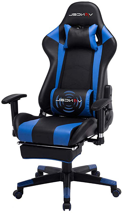 
                
                    
                    
                

                
                    
                    
                        EAVANCEL Gaming Sedia da Gioco Scrivania Ufficio Computer Sedie da Girevole Ergonomico Massaggio Schienale Regolabile in Pelle PU (Blu)
                    
                

                
                    
                    
                
            