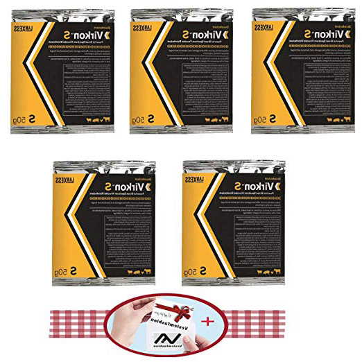 Virkon S 5 x 50g SACHETI DISINFETTANTI DEFRA Approvati Pollame, Animali, Canili , And 1 Small Gift From Vestemfashion Team