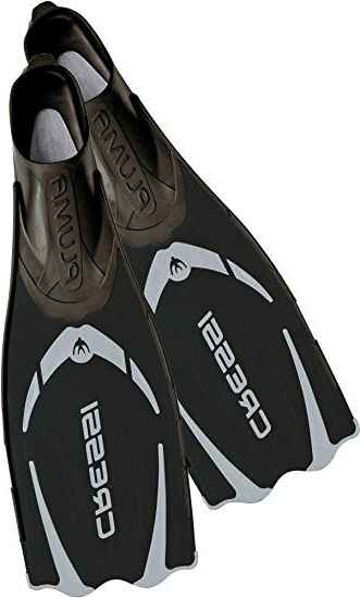 Cressi Pluma - Pinne Alta qualità per Immersioni/Apnea/Snorkeling