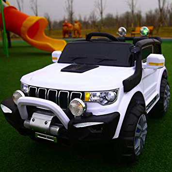 
                
                    
                    
                

                
                    
                    
                        FP-TECH Auto ELETTRICA per Bambini Macchina Jeep 2 POSTI 4WD 12V con Telecomando USB MP3 (Bianco)
                    
                

                
                    
                    
                
            