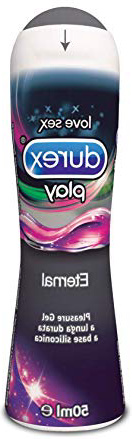 Durex Pleasure Gel Lubrificante Intimo, Eternal, 50 ml