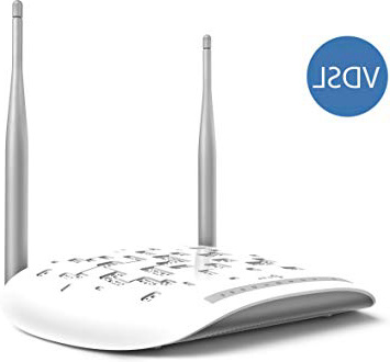 TP-Link TD-W9970 Modem Router 300Mbps Wireless ADSL/VDSL2, 4 Porte 100 Mbps, 1 USB 2.0, Pulsante Wi-Fi On/Off, 2 Antenne Fisse