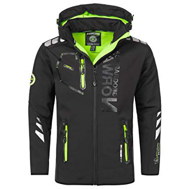Geographical Norway Vantaa Giacca da Uomo Softshell Outdoor Function Impermeabile