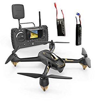 Hubsan H501S X4 PRO Brushless FPV Droni Quadricotteri GPS Fotocamera 1080P HD 5.8Ghz con Telecomando High Edition (H501S Nero)
