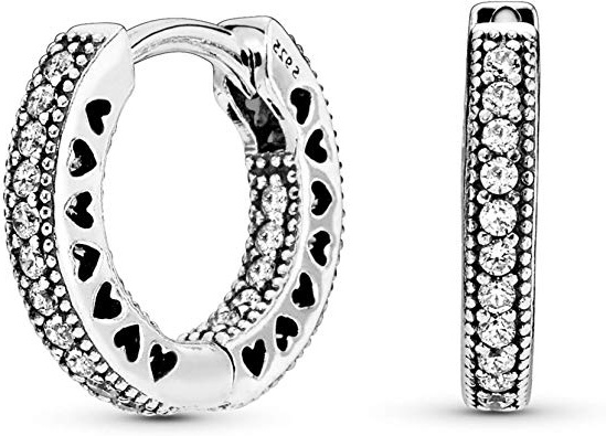 Pandora Orecchini a Cerchio Donna argento - 296317CZ