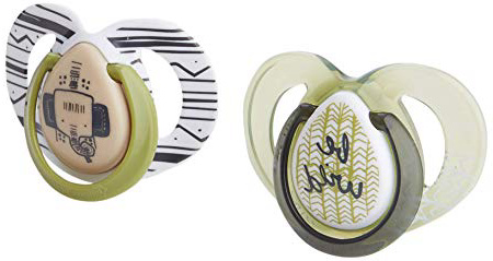 Tommee Tippee 43336465 Anytime Succhietto, 2 Pezzi, , 6-18 Mesi, colori e modelli assortiti