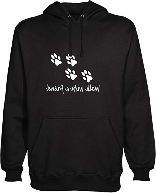 tlux4u Walk with a Friend, felpa con cappuccio Dog Walkers Dog Walking Accessories canili guinzaglio