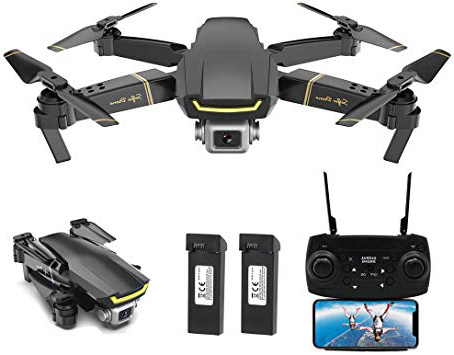 Goolsky Global Drone GW89 RC Droni con Fotocamera 1080P WiFi FPV Gesture Foto Video Altitude Hold Pieghevole RC Selfie Quadcopter