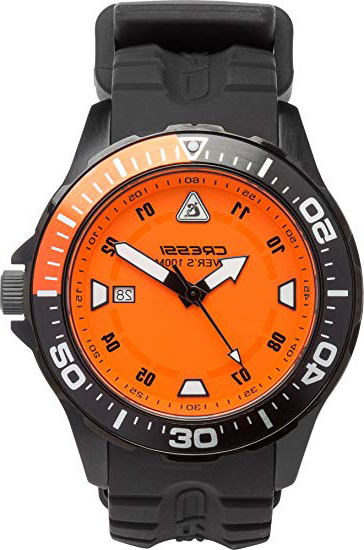 Cressi Manta, Orologio Professionale Subacqueo Unisex Adulto 100 m/10 ATM Unisex Adulto