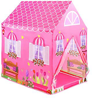 L.Y Tenda Gioco Bambino Casetta Giardino Principessa Play Tent Spiaggia Campeggio Tende Esterno Teepee Rosa Regalo di Natale