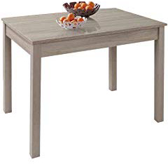 WEBMARKETPOINT Tavolo da Pranzo Allungabile Olmo in Legno Nobilitato Cm 60x90/120