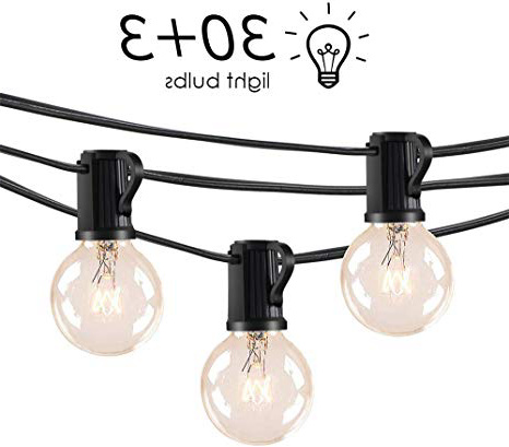 Catena Luminosa Esterno LOFTer Stringa Luci da Giardino con 30 Lampadine Filo Luci Esterno Catena di Luce da 9,5m Illuminazione Luci Decorative Esterno e Interno per Giardino, Matrimonio, Gazebo, ecc