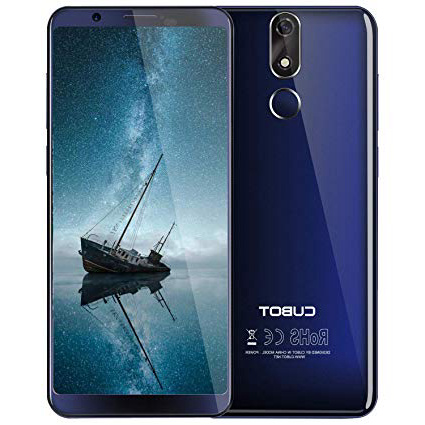 CUBOT POWER Smartphone 5.99 Pollici FHD, 2168 * 1080px, 128GB ROM 6GB RAM, 6000mAh, Android 8.1, Fotocmara 20 MP+ 13MP, Dual Sim, GPS, 4G Cellulare Blu