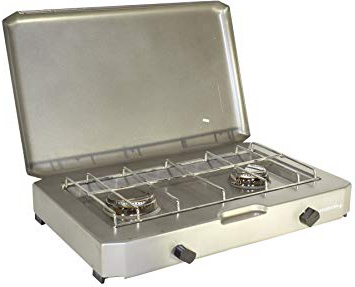 PROVIDUS PROWELTEK PR1085 FT-200 Cucina a Gas 2 luci con 2500 W di Copertura