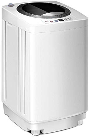 COSTWAY Lavatrice Portatile 3,5 kg Mini Lavatrice Lavaggio Automatico per Appartamento Campeggio