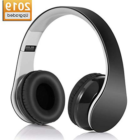 Cuffie Bluetooth 4.1 Headphones Wireless Pieghevole - Audio Stereo Hi-fi Microfono Incorporato con Jack Audio da 3.5 mm, Compatibili con IPhone, Samsung, Telefoni e Tablet Android