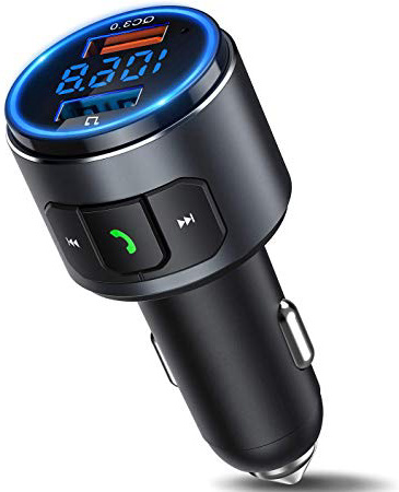 
                
                    
                    
                

                
                    
                    
                        Mpow Trasmettitore FM Bluetooth 5.0 per Auto Supporta Siri & Assistente Google, Ricaricare Fino a 2 Dispositivi con QC 3.0 o 5V/2.4A, Chiamata in Vivavoce per Guida Sicura, Musica Bluetooth/Disco U
                    
                

                
                    
                    
                
            