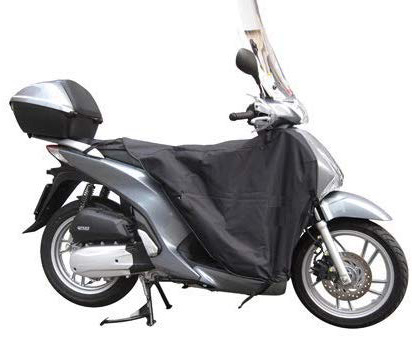 TELO COPRIGAMBE IMPERMEABILE PER MOTO E SCOOTER CON IMBOTTITURA TERMICA