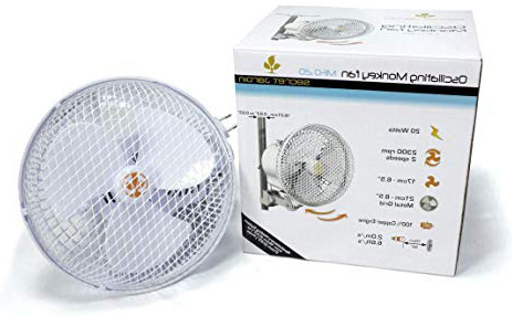 Ventilatore oscillante con clip 17cm 20W Secret Jardin (Monkey Fan MFO20)
