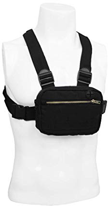 Festnight Borsa a Tracolla Multifunzione Toracica Custodia per Telefono Cellulare Custodia da Viaggio all'aperto da Campeggio