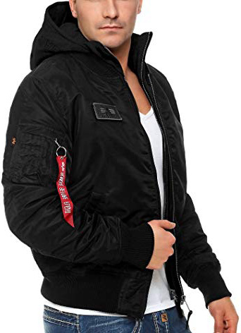 Giacca da uomo Alpha industries d-tec mA - 1 nero XX-Large