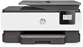HP Office OfficeJet 8012, Stampante Multifunzione a Getto di Inchiostro, Scanner e Fotocopiatrice, ADF, Wi-Fi, Wi-Fi Direct, Smart Tasks, App Smart, 2 Mesi di Servizio Instant Ink Inclusi, Grigio