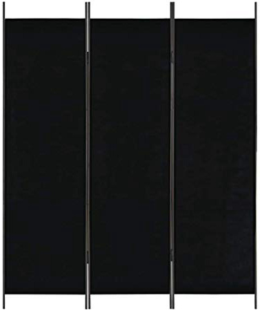 
                
                    
                    
                

                
                    
                    
                        vidaXL Paravento a 3 Pannelli Pieghevole Autoportante Decorativo Elegante Separè Divisorio Stanza Telaio in Acciaio Tessuto Nero 150x180 cm
                    
                

                
                    
                    
                
            
