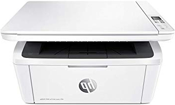 HP LaserJet Pro M28w, Stampante Laser Multifunzione Monocromatica, Scanner e Fotocopiatrice, Wi-Fi, Wi-Fi Direct, App HP Smart, Tecnologia Risparmio Energetico, Design Moderno e Compatta, Bianco