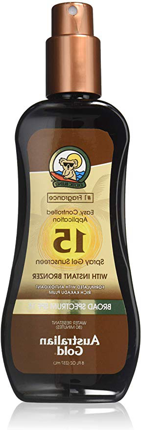 Australian Gold Protezione Solare, SPF 15 con Bronzer - 237 ml