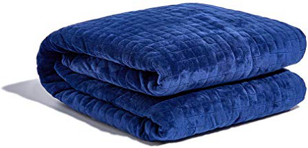 Gravity Blanket, coperta ponderata, l'originale coperta appesantita per sonno, stress e ansia, 182 cm x 121 cm, Blu, 7kg