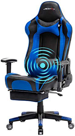 
                
                    
                    
                

                
                    
                    
                        EAVANCEL Gaming Sedia Gioco Sedia Girevole Sedia da Ergonomica meccanismo di inclinazione Cuscino Lombare Girevole Sedia del Computer in Pelle PU (Blu)
                    
                

                
                    
                    
                
            