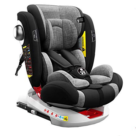 Star Ibaby Onboard Seggiolino Auto Girevole 0-36kg, 360°, Isofix
