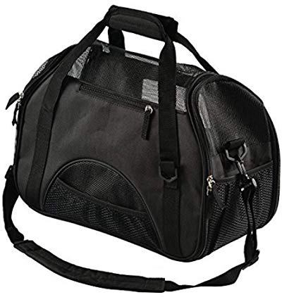 Z-ROM Trasportatori da Viaggio Pieghevoli Espandibili Comfort Trasportabile per Cani da Compagnia A Rete Traspirante,E