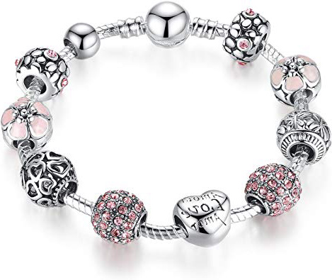 
                
                    
                    
                

                
                    
                    
                        A TE® Bracciale Charms Rosa Cristalli Smalto Cuore Ciondolo Regalo #JWB127
                    
                

                
                    
                    
                
            