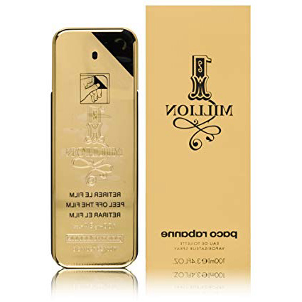 Paco Rabanne 1 Million Eau de Toilette, Uomo, 100 ml